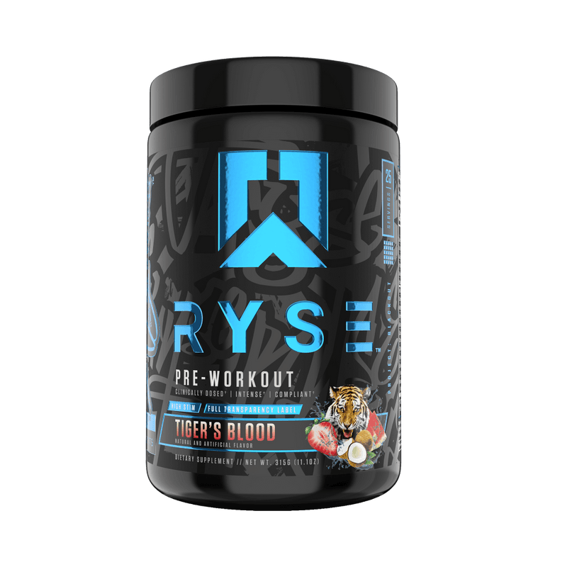 RYSE BLACKOUT PRE WORKOUT 25 SERVINGS