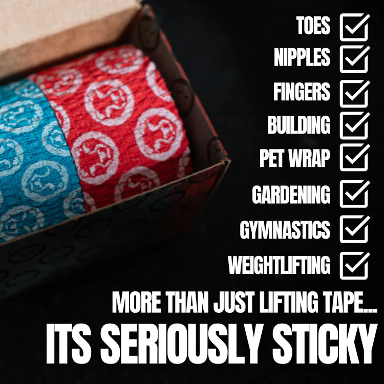 MAMMAL WEIGHTLIFTING TAPE - 5M ROLLS (3 Pack)