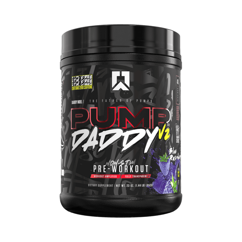 RYSE PUMP DADDY V2 NON STIM PRE WORKOUT 40 SERVINGS