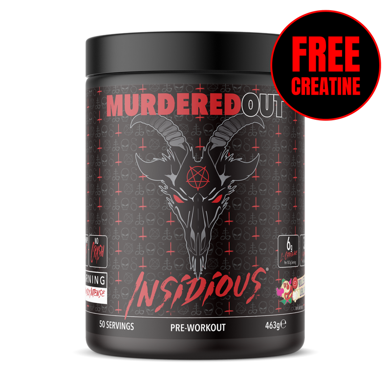 MURDERED OUT INSIDIOUS PRE WORKOUT 463G