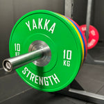 YAKKA STRENGTH NARROW OLYMPIC BUMPER PLATES