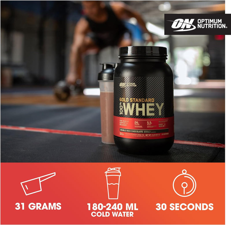 OPTIMUM NUTRITION GOLD STANDARD 100% WHEY PROTEIN 908G