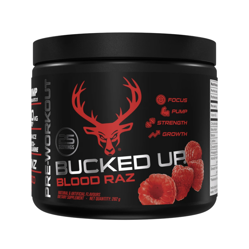 BUCKED UP PRE WORKOUT 282G