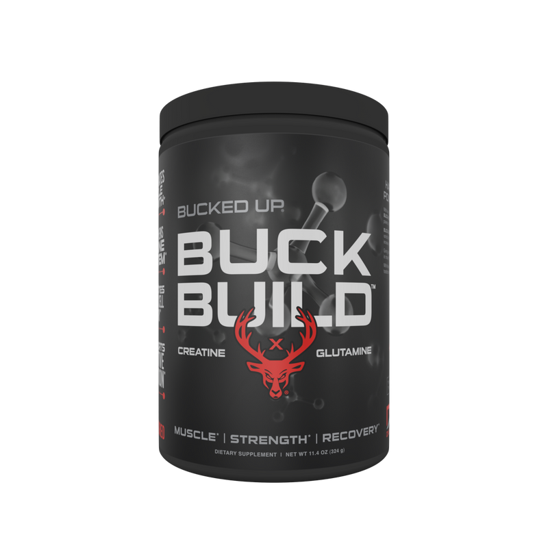 BUCKED UP BUCKBUILD CREATINE / GLUTAMINE 324G