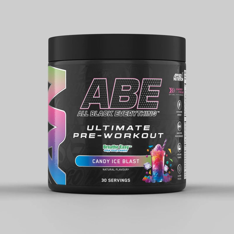 APPLIED NUTRITION ABE ALL BLACK EVERYTHING EXTREMELY POTENT PRE WORKOUT POWDER 375G