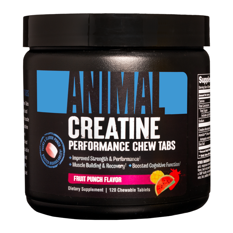 ANIMAL CREATINE CHEWS 120TABS