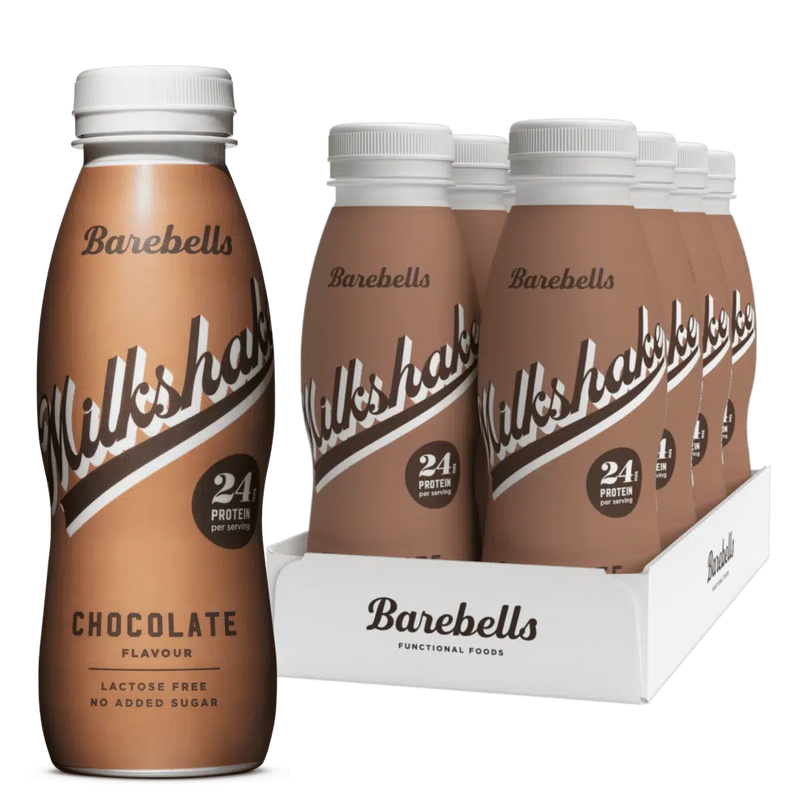 BAREBELLS MILKSHAKE 8X330ML