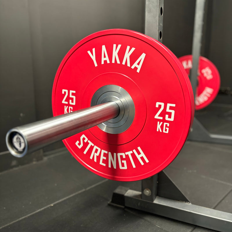 YAKKA STRENGTH NARROW OLYMPIC BUMPER PLATES