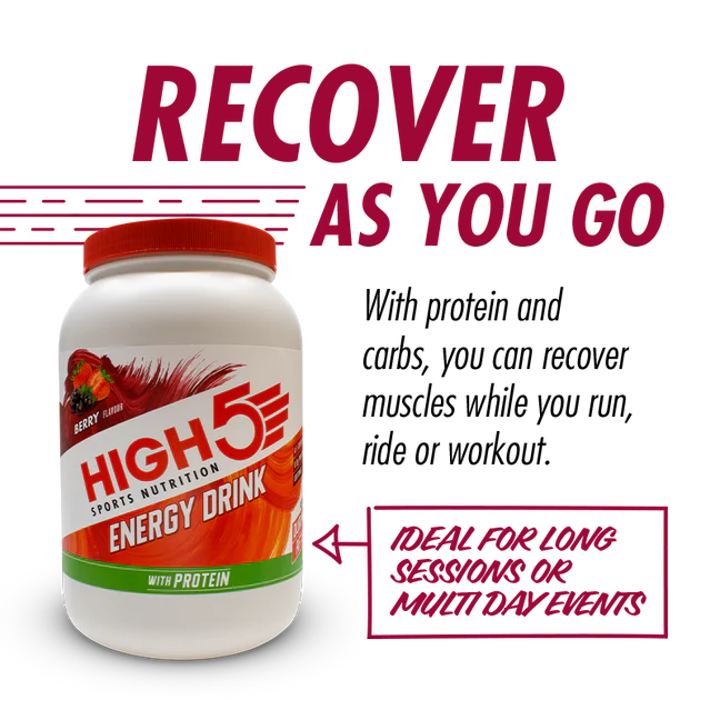 HIGH5 ENERGY DRINK WITH PROTEIN 1.6KG