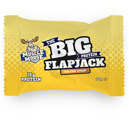 MUSCLE MOOSE BIG PROTEIN FLAPJACK 12X100G