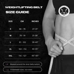 MAMMAL STRENGTH 5” NYLON WEIGHTLIFTING BELT