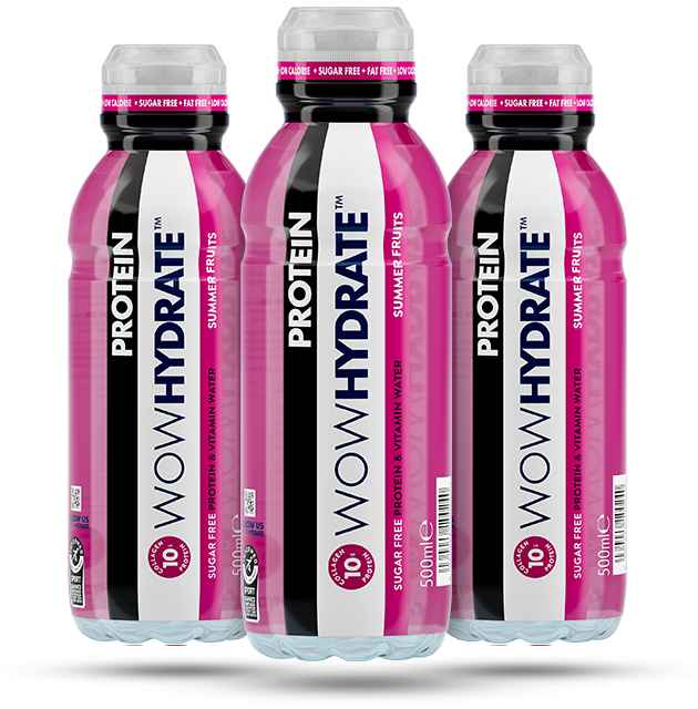 WOW HYDRATE PROTEIN WATER 10G 12X500ML