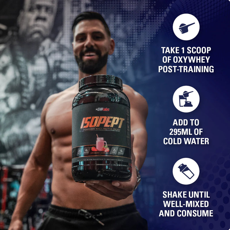 EHP LABS ISOPEPT WHEY PROTEIN 875G