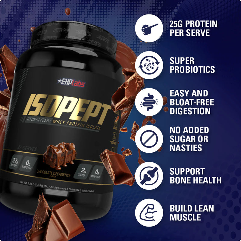 EHP LABS ISOPEPT WHEY PROTEIN 875G