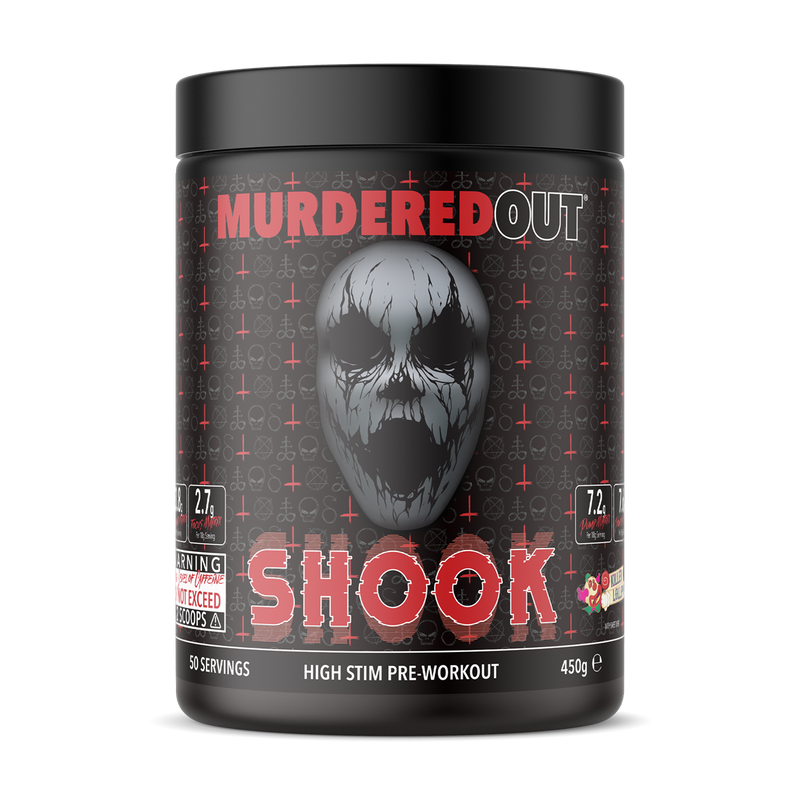 MURDERED OUT SHOOK PRE WORKOUT 450G