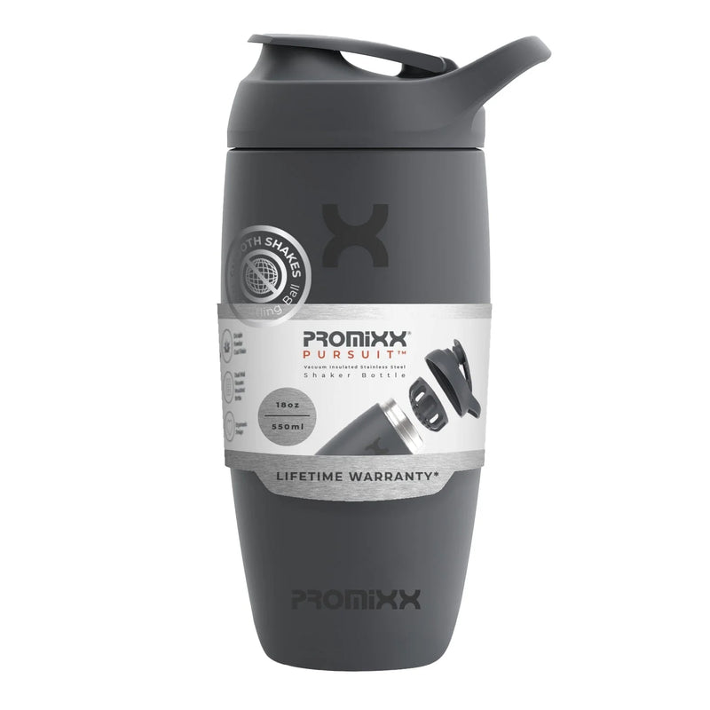 PROMIXX PURSUIT STAINLESS-STEEL SHAKER BOTTLE 550ML