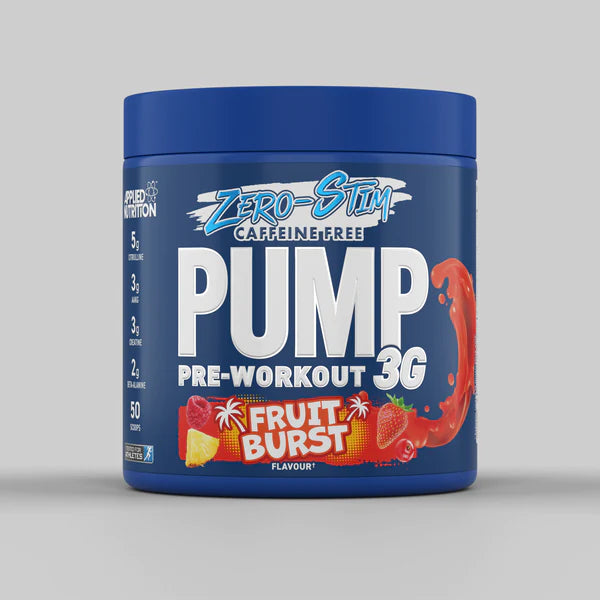 APPLIED NUTRITION PUMP 3G ZERO PRE WORKOUT 375G