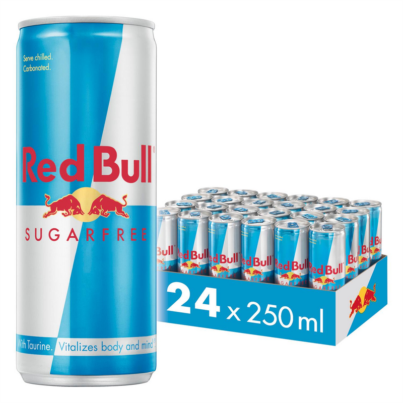 RED BULL SUGARFREE 24X250ML