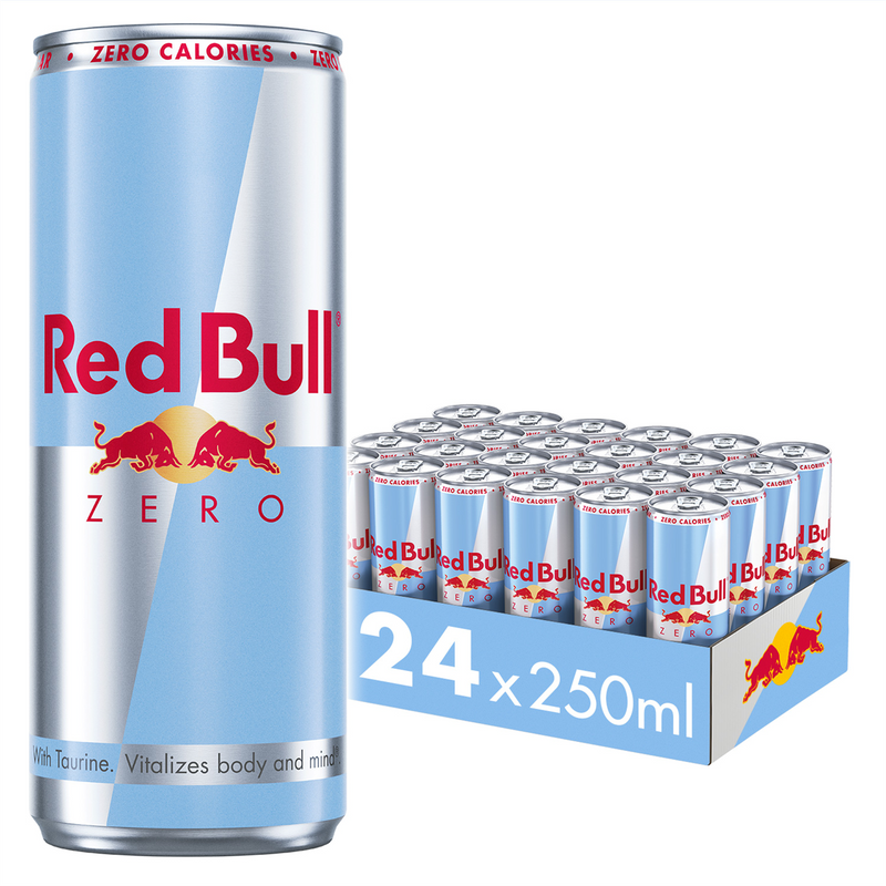 RED BULL ZERO 24X250ML