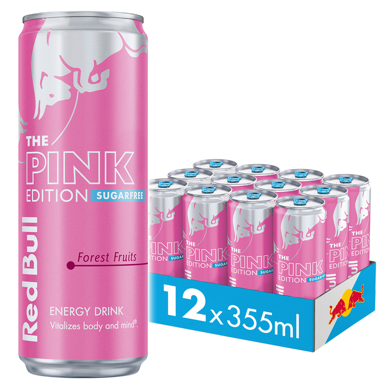 RED BULL SUGAR FREE  12X355ML