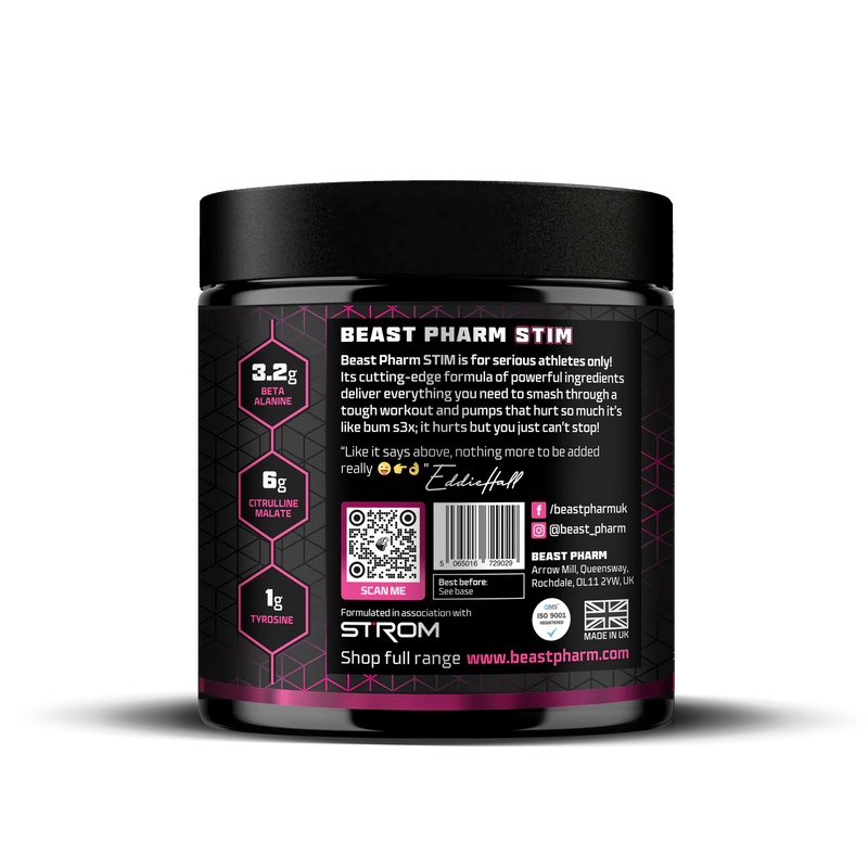 BEAST PHARM STIM PRE WORKOUT 390G