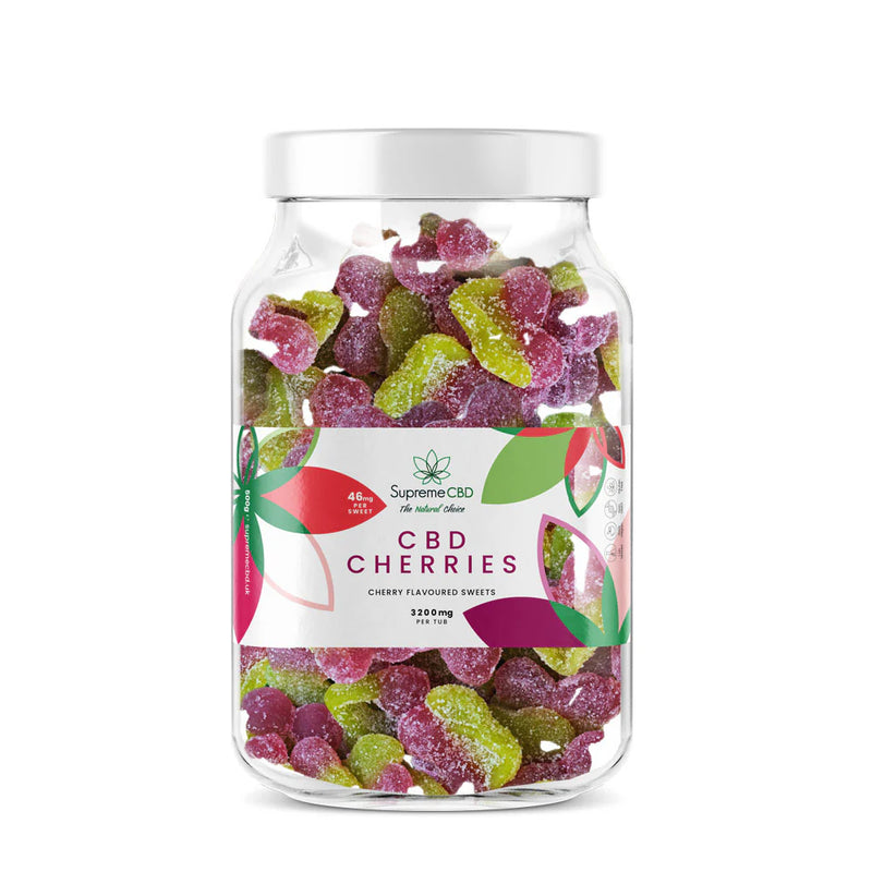 SUPREME CBD GUMMIES LARGE TUB 500G