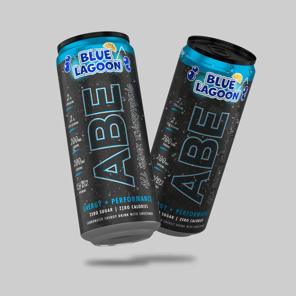 APPLIED NUTRITION ABE CARBONATED CAN -  BLUE LAGOON