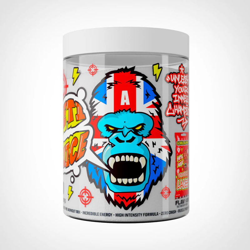 GORILLALPHA YETI JUICE PRE WORKOUT 480G