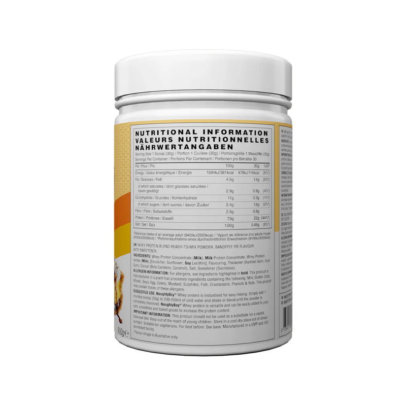 NAUGHTY BOY ADVANCED WHEY PROTEIN 900G