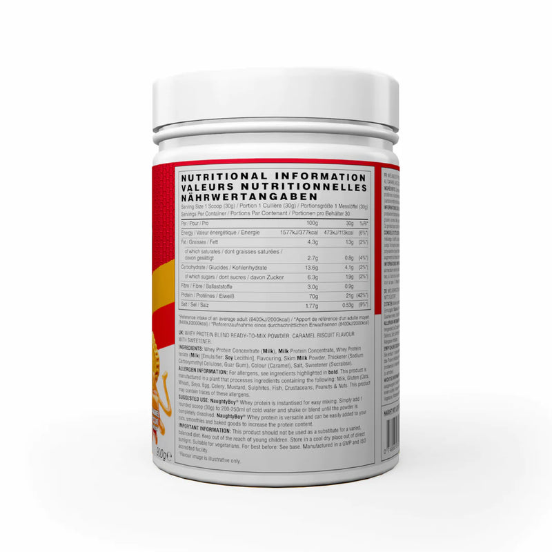 NAUGHTY BOY ADVANCED WHEY PROTEIN 900G