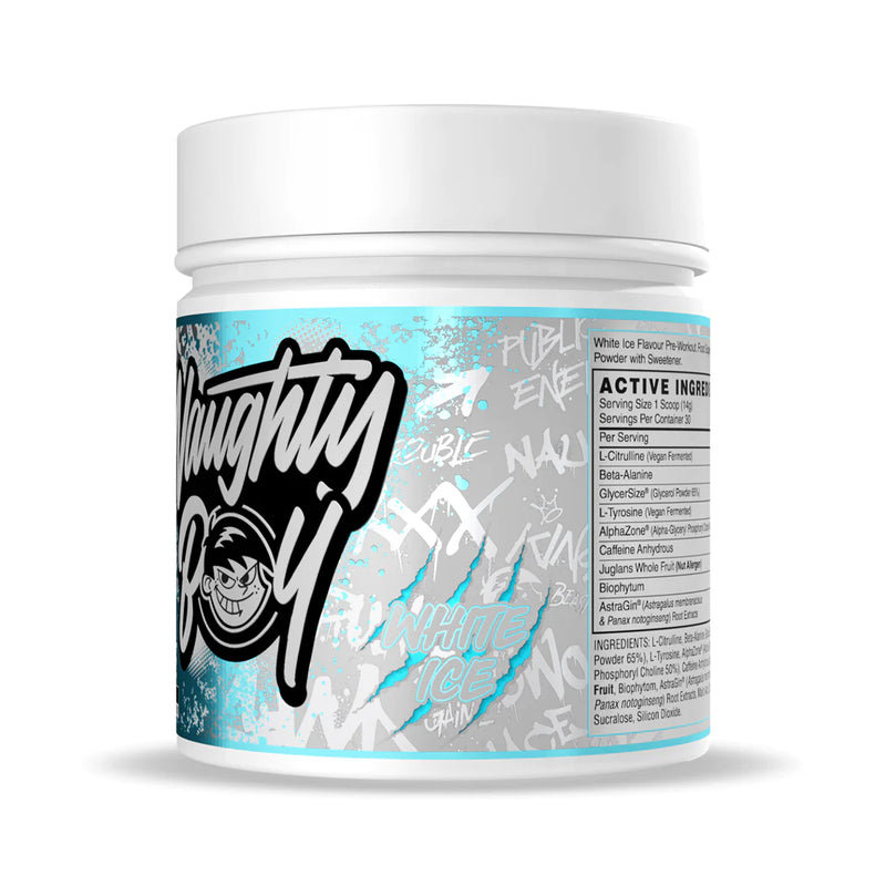 NAUGHTY BOY MENACE PRE WORKOUT 420G