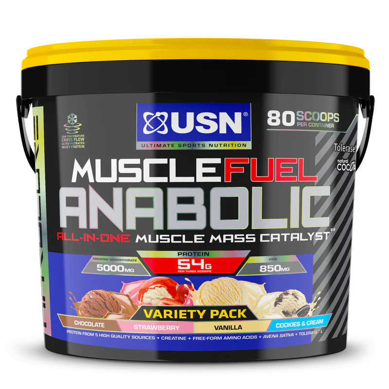 USN MUSCLE FUEL ANABOLIC VARIETY PACK 4KG