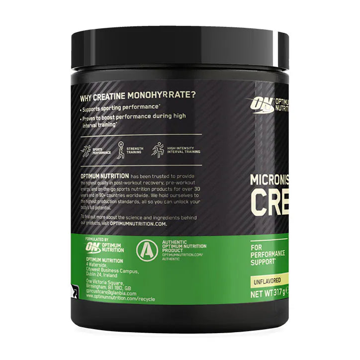 OPTIMUM NUTRITION MICRONISED CREATINE POWDER 317G