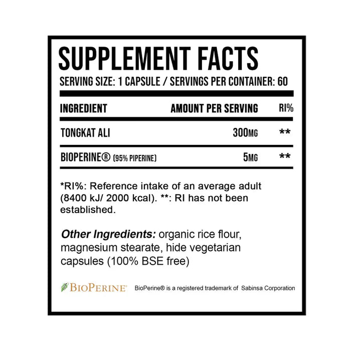 DNA SPORTS TONGKAT ALI 60 CAPS