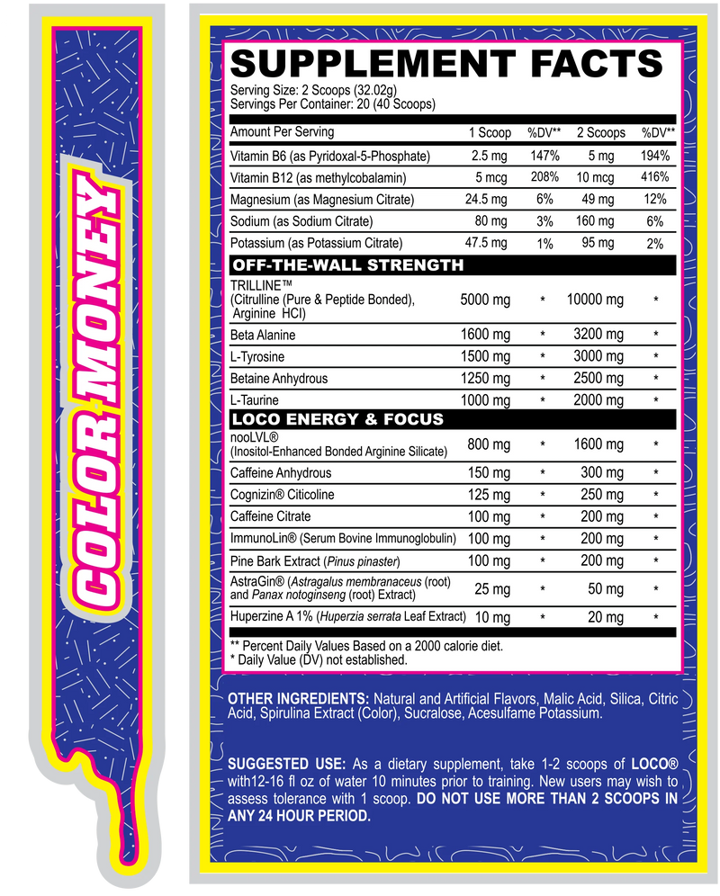 MYOBLOX LOCO PRE-WORKOUT 640.4G