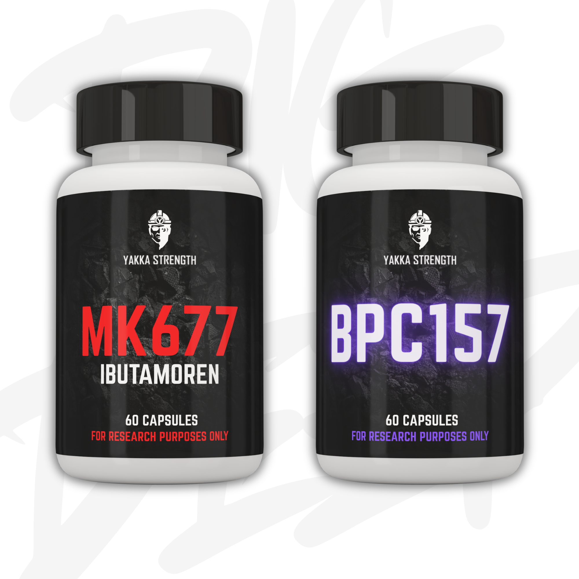 YAKKA STRENGTH MK677 & BPC157 CAPSULE BUNDLE