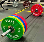 YAKKA STRENGTH NARROW OLYMPIC BUMPER PLATES